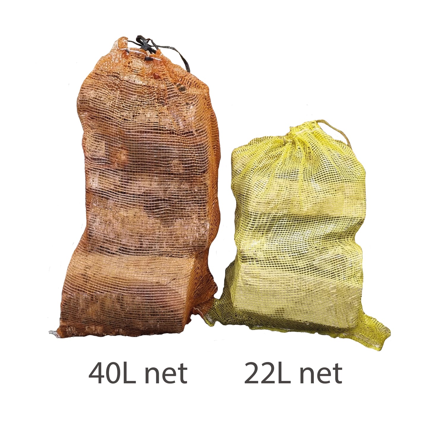 1 x XL 40l Nets of Kiln Dried Birch Firewood