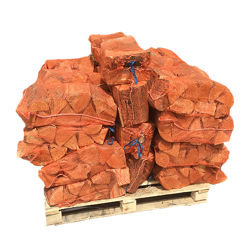 40 x XL 40l Nets of Kiln Dried Birch Firewood