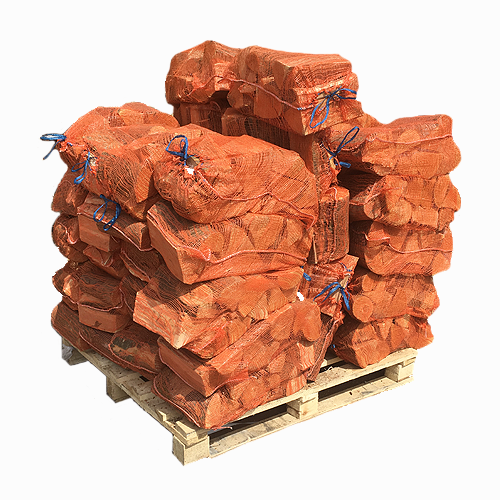 50 x XL 40l Nets of Kiln Dried Birch Firewood