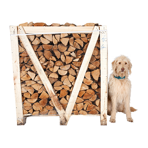 1.2m crate kiln dried Oak firewood