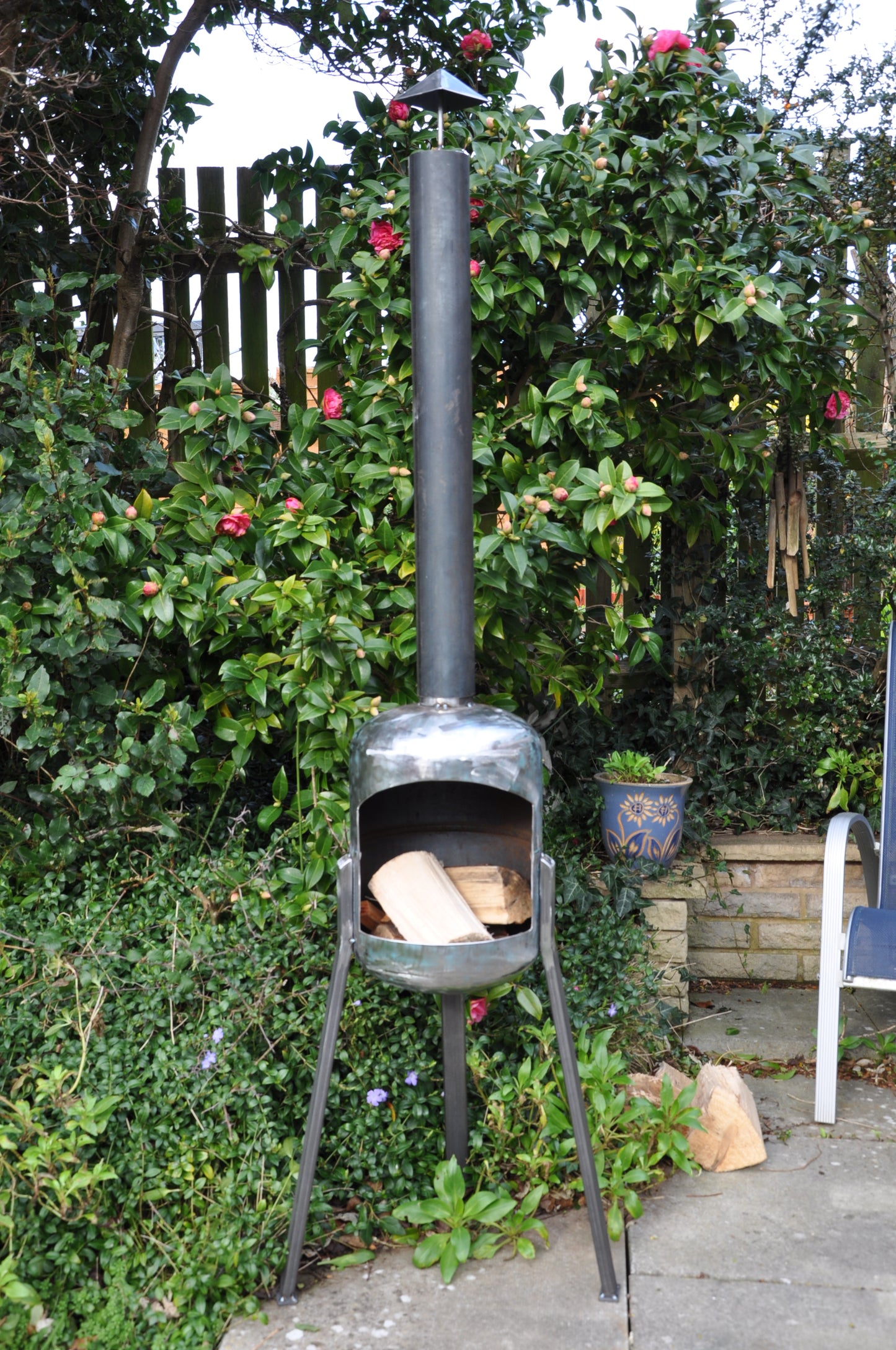 The Charye Chiminea and BBQ