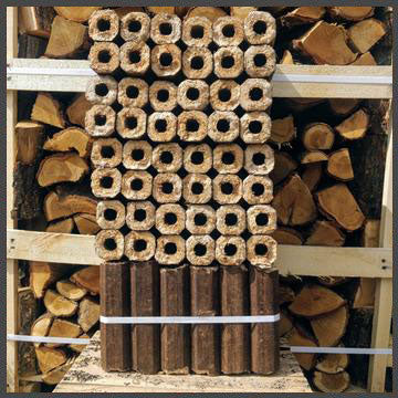 Eco Logs - Pini Kay and Ruf Briquettes