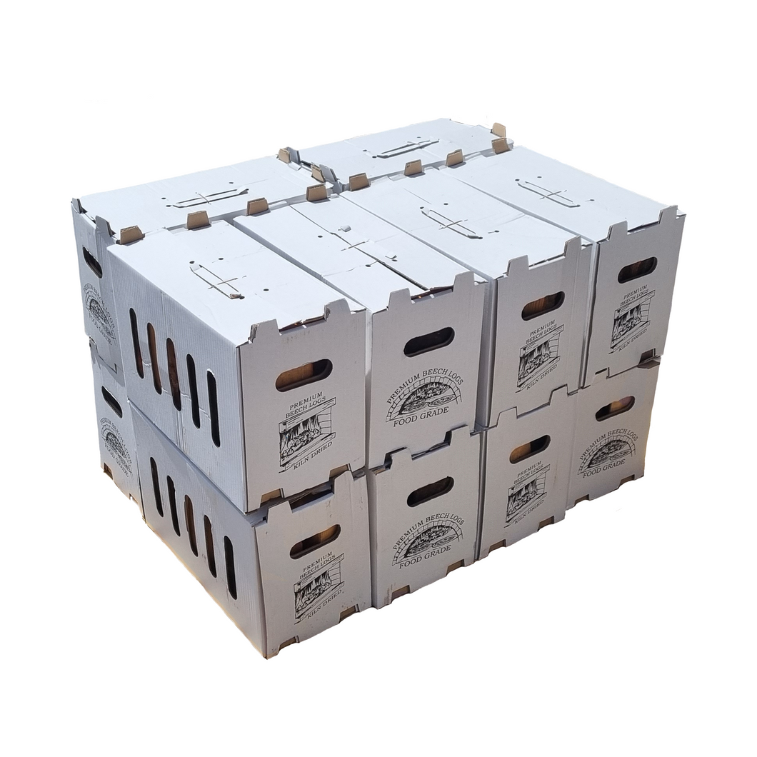 35 x Box of Kiln Dried Beech Logs