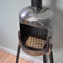 Load image into Gallery viewer, The Charye Chiminea and BBQ